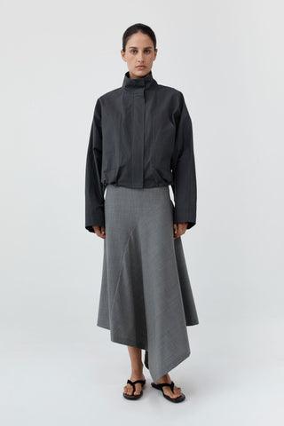 Technical Cotton Carpenter Jacket, Iron Glaze