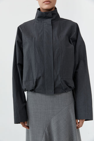 Technical Cotton Carpenter Jacket, Iron Glaze