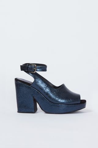 Kapre Platform Sandal, Dark Indigo