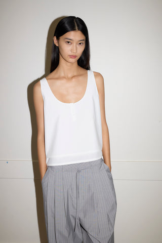 Layered Top, White
