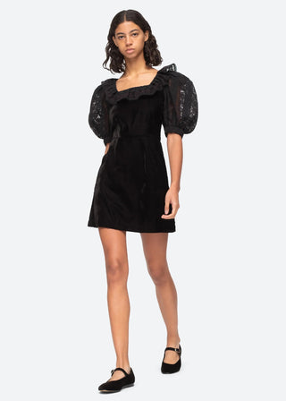 Eliana Mini Dress, Black