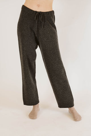 Agate Cashmere Pant, Charcoal