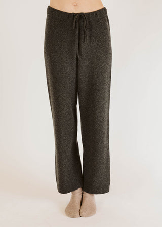 Agate Cashmere Pant, Charcoal