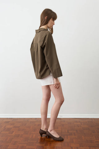 Button Pocket Shirt, Garden Check