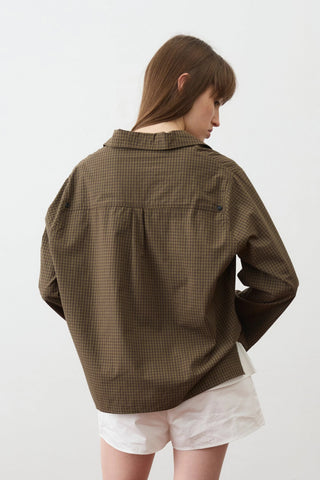 Button Pocket Shirt, Garden Check