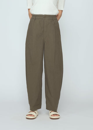 Papery Lantern Trouser, Olive