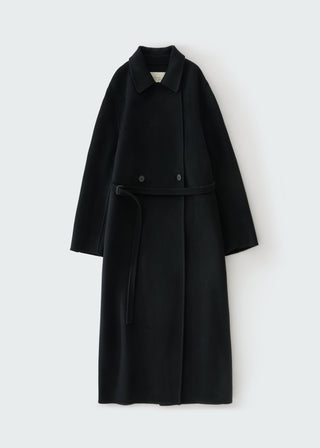 Double Faced Coat, Darkest Navy