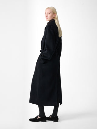 Double Faced Coat, Darkest Navy