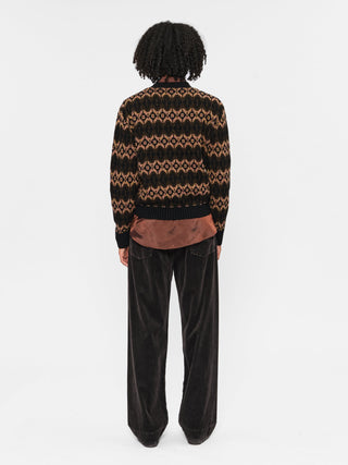Fairisle Sweater, Starling