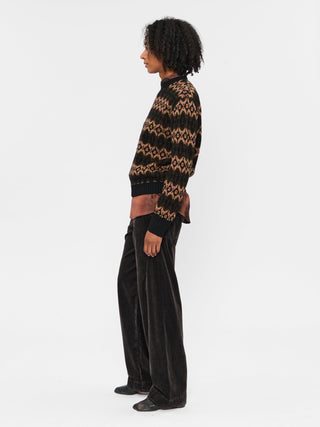 Fairisle Sweater, Starling