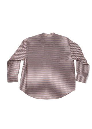 Margarita Button Down, Espresso Stripe