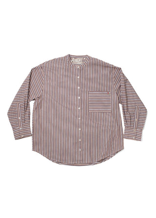 Margarita Button Down, Espresso Stripe