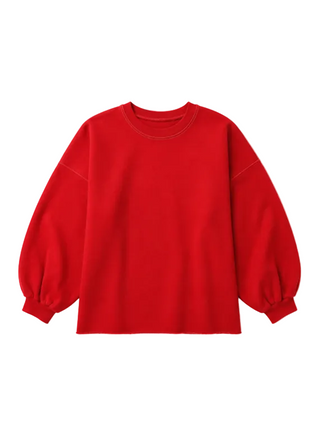 Fond Sweatshirt, Cherry