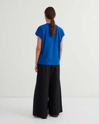 Geometry Tee, Blue Orchid