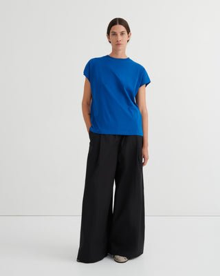 Geometry Tee, Blue Orchid