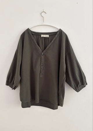 Woven Popover, Stone