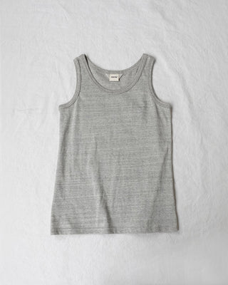 Rib Tank Top, Gray