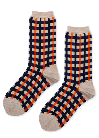 Kilian Plaid Crew, Navy