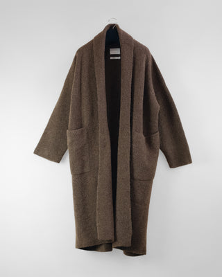 Double Face Long Coat, Rust
