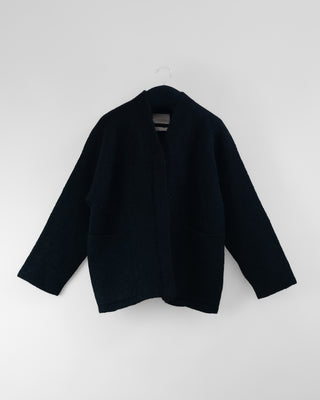 Double Faced Cardigan, Black