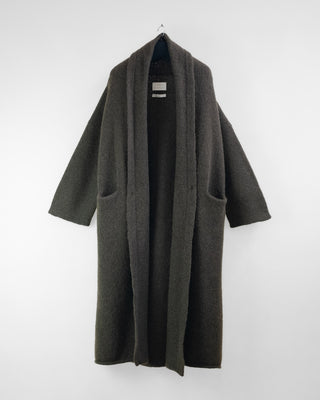 Long Shawl Cardigan, Olive