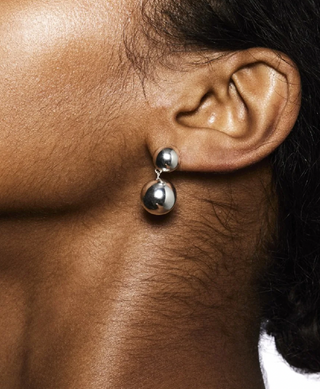 The Caroline Earrings, Silver