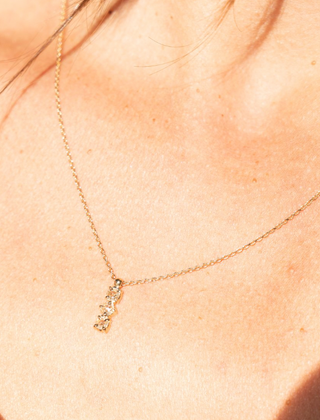 Rae Necklace, Diamond