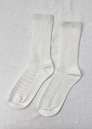 Trouser Socks, Classic White