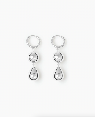 The Cathrine Earrings, Silver