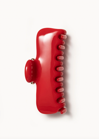 4" Claw Clip, Rosso