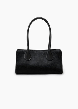 The Lou Bag, Black Calf Hair