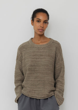 Loose Pullover, Moss