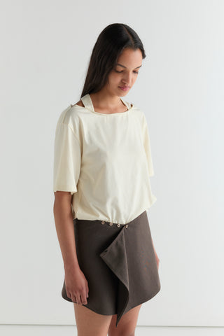 Waterfall Mini, Brown Stripe