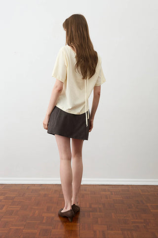 Waterfall Mini, Brown Stripe