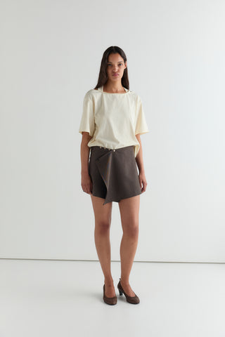 Waterfall Mini, Brown Stripe