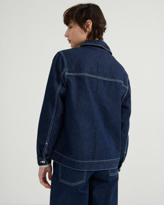 Worker Jacket, Indigo Denim