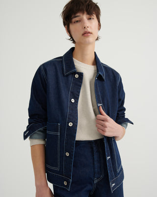 Worker Jacket, Indigo Denim