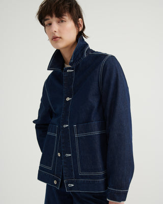 Worker Jacket, Indigo Denim