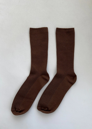 Trouser Socks, Dijon Brown