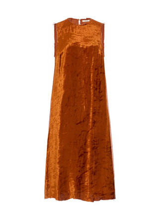 Selvedge Shift Dress, Amaro