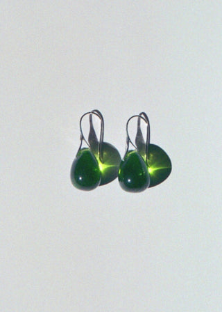 Gota Midi Earrings, Green